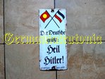EMAILLESCHILD NSDAP Der Deutsche grüßt Heil Hitler